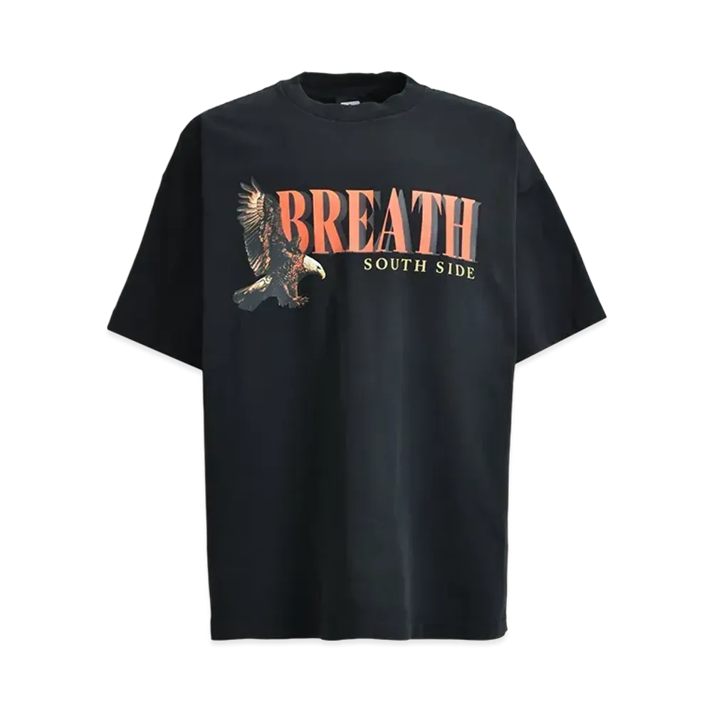 BREATH Motor Eagle Logo Tee "Black"