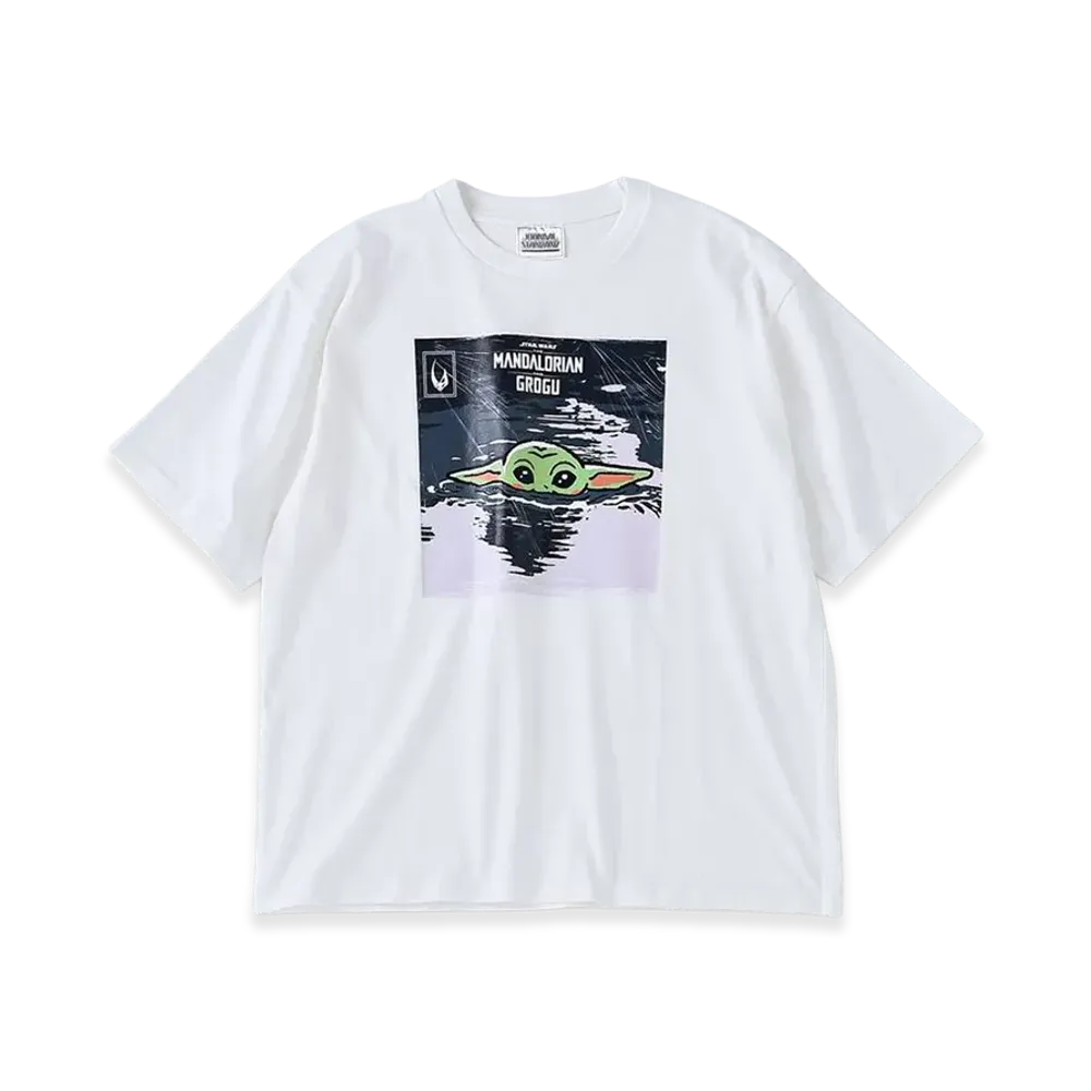 JOURNAL STANDARD x STAR WARS Mandalorian Print T-Shirt "White A"