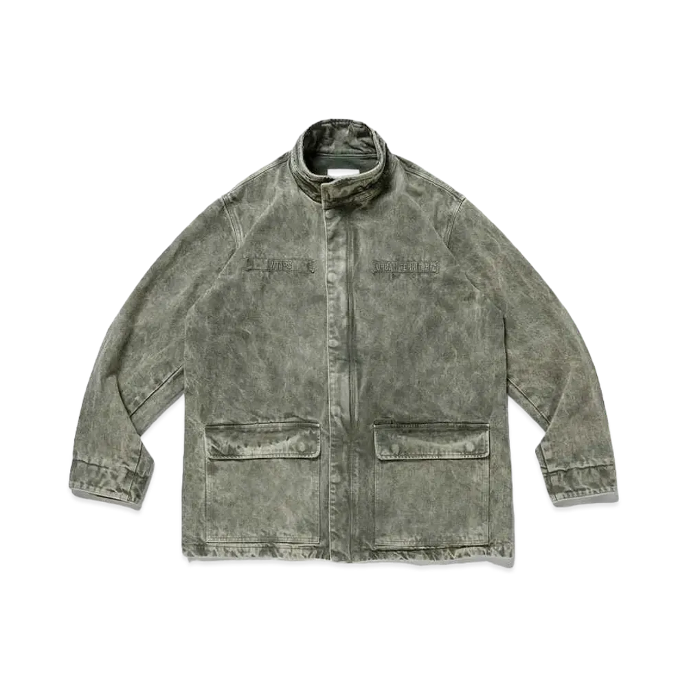 WTAPS W2002Mod / Jacket / Cotton. Denim "Olive Drab"