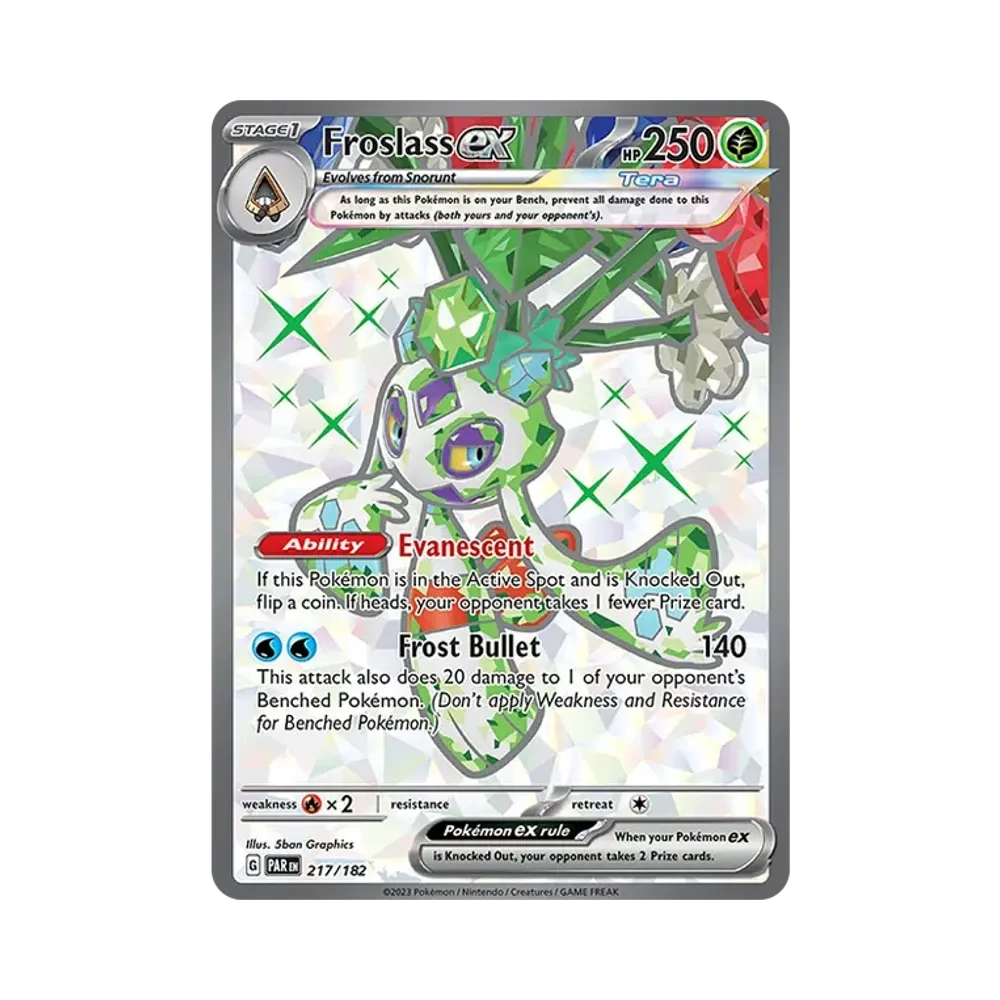 ユキメノコex UR [PAR EN 217/182]【英語版】(スカーレット&バイオレット「パラドックスリフト」)