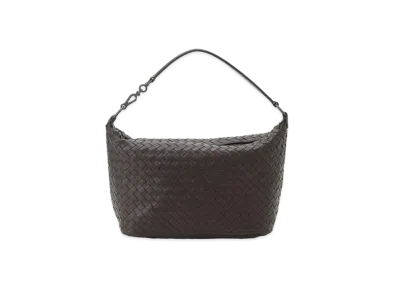 Bottega Veneta Lambskin Hand Bag "Brown"