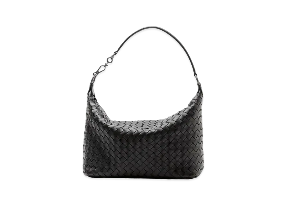 Bottega Veneta Wo Intrecciato Handbag "Black"