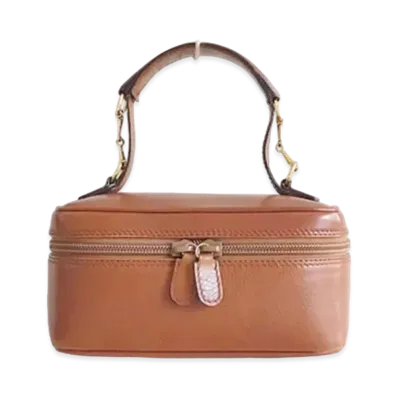 GUCCI Bamboo Horsebit Leather "Brown"