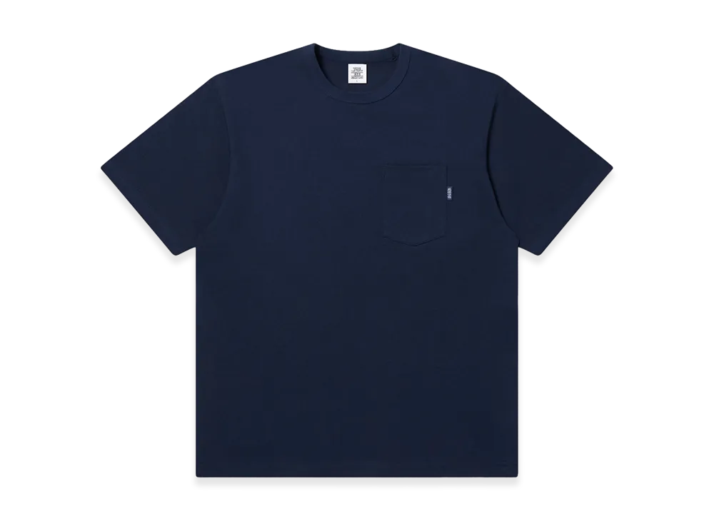 BlackEyePatch HWC Heavyweight Pocket Tee "Navy"