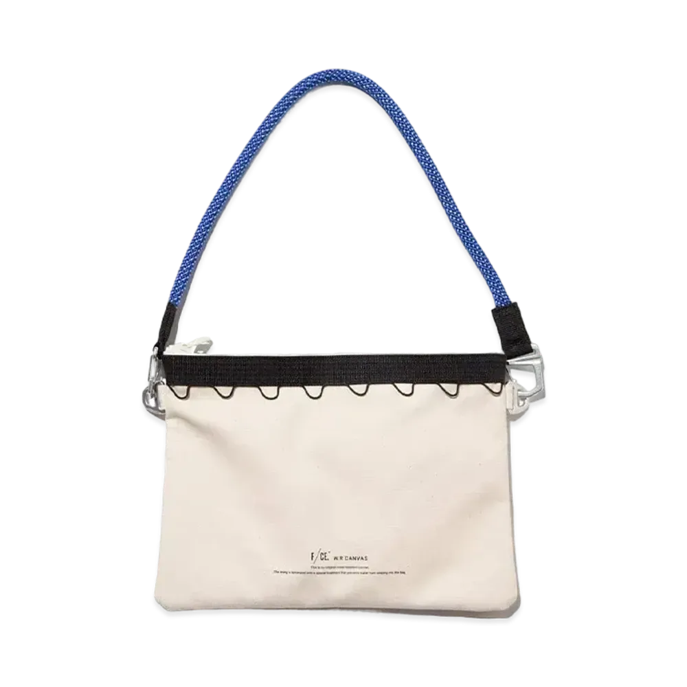 F/CE. W.R Canvas Clutch "Ivory"