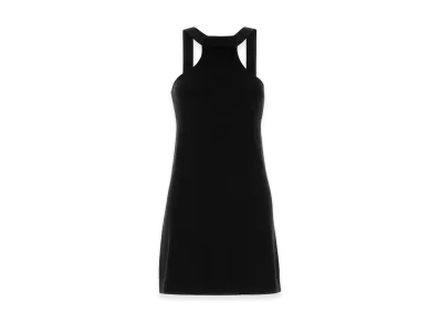 PRADA Women's Wool Mini Dress "Black"