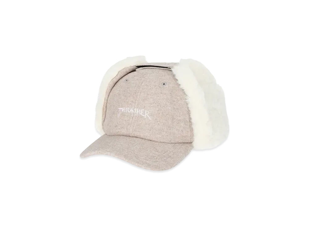 THRASHER Gonz Logo Flight Cap "Oatmeal"