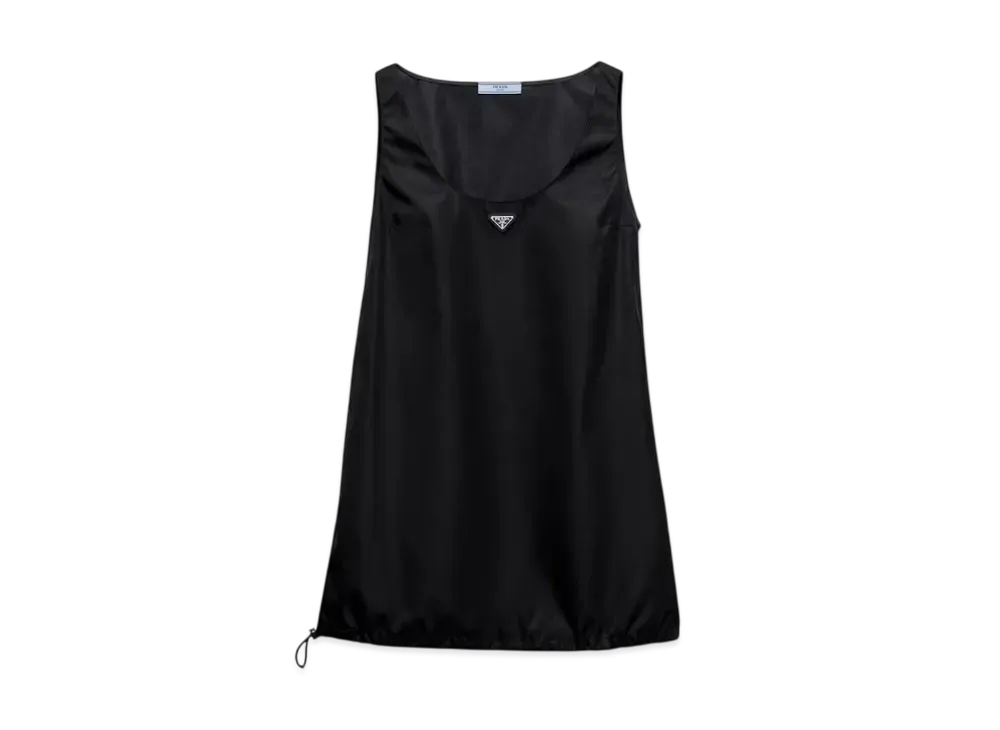 PRADA Women's Re-Nylon Mini-Dress "Black"