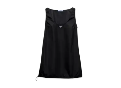 PRADA Women's Re-Nylon Mini-Dress "Black"