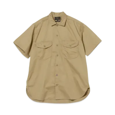 BEAMS Work Twill Classic Fit "Khaki"