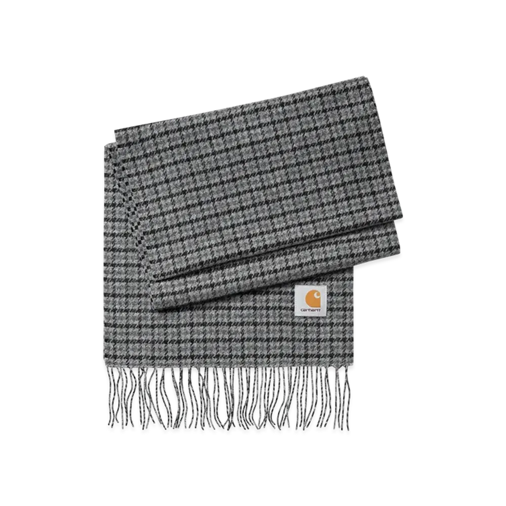 Carhartt WIP Lowis Scarf "Lowis Houndstooth/Grey Heather"
