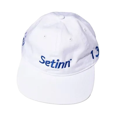 Setinn x paperboy Cap "White"