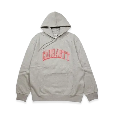 Carhartt WIP Hooded Scrawl Sweatshirt "Grey"