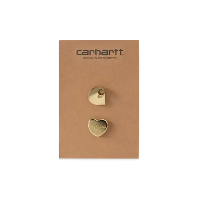 Carhartt WIP Pins Set "Gold"