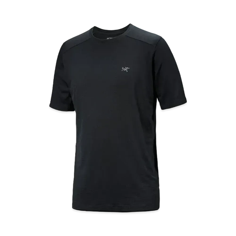 ARC'TERYX Ionia Merino Wool Short Sleeve Men's X000006816 "Black"