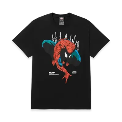 HUF x MARVEL SPIDER-MAN Perceptions Tee "Black"