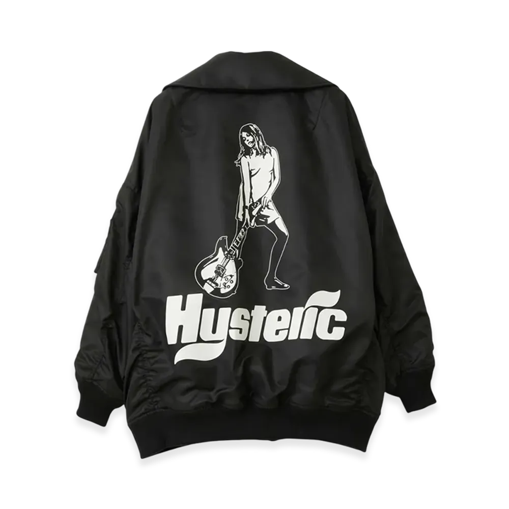 HYSTERIC GLAMOUR Riders Blouson "Black"