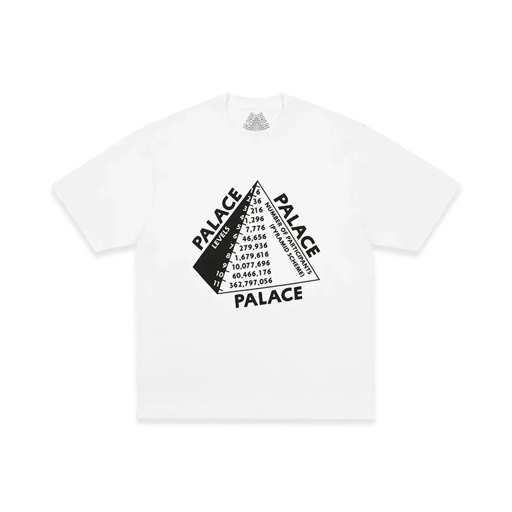 PALACE Scheme T-Shirt "White"