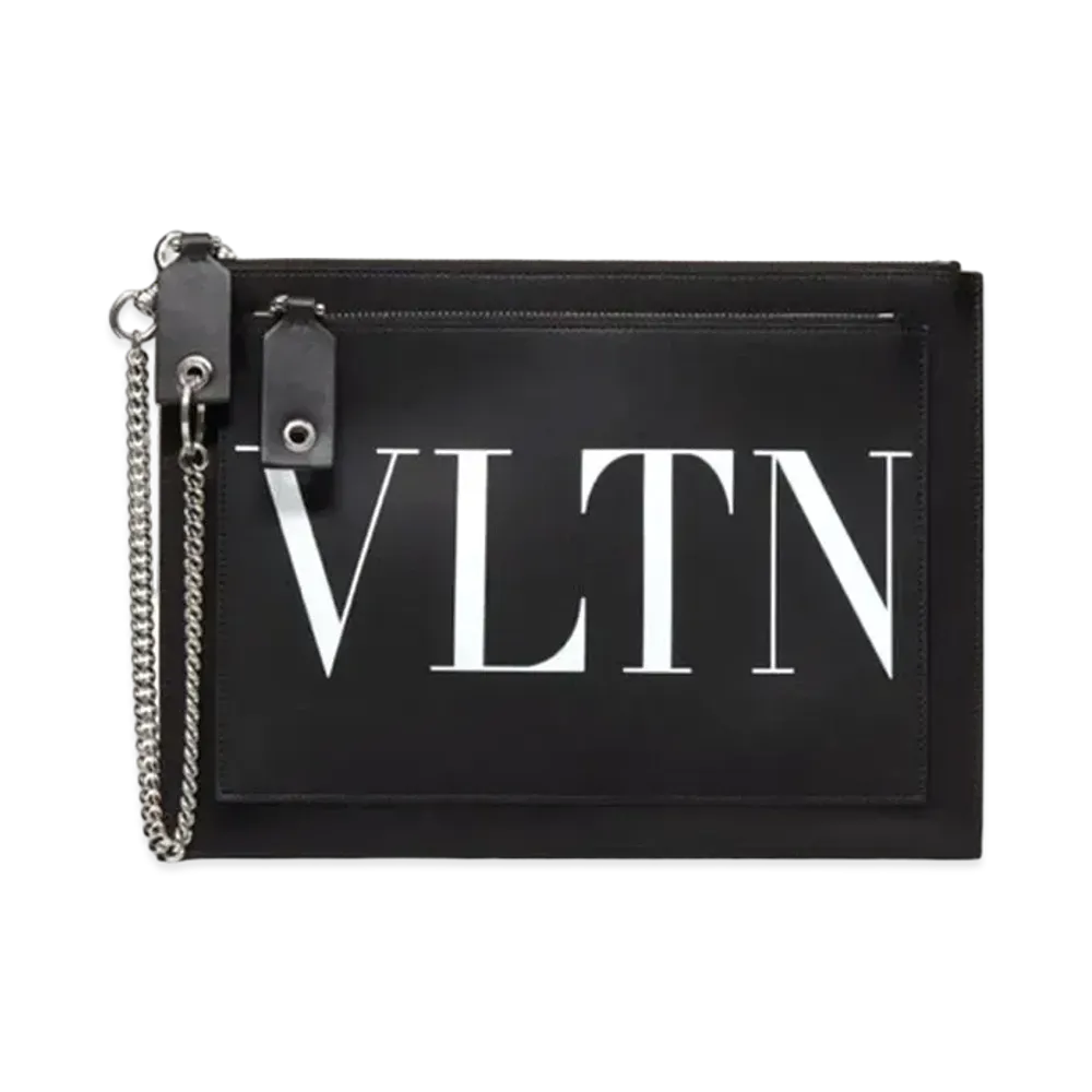Valentino VLTN Clutch Bag "Black"