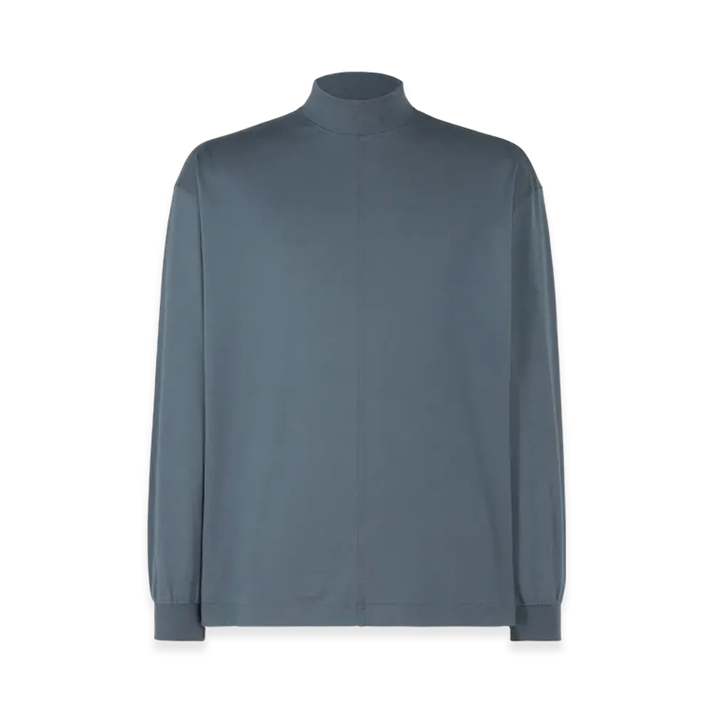 HOMME PLISSE ISSEY MIYAKE Black Turtleneck Top "Navy"