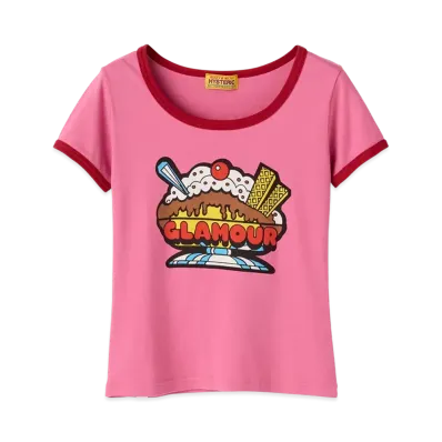 HYSTERIC GLAMOUR Parco Special Order/Glamor Paffe Chibi T-Shirt "Pink"