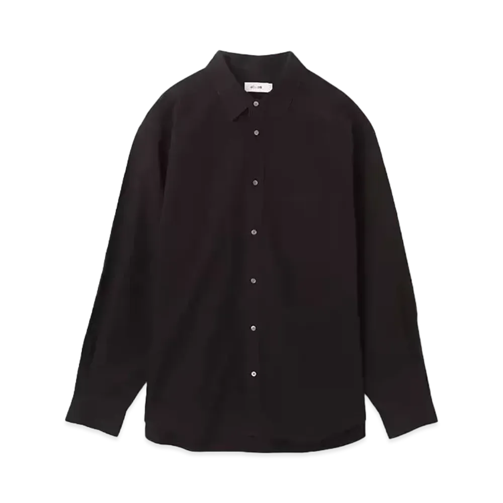 atmos Cotton Washer Broad Shirt "Black"