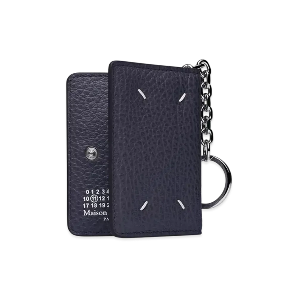 Maison Margiela 4 Stitch Keyring Card Case "Crepuscule"