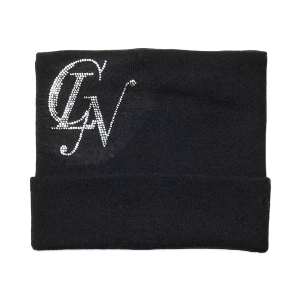NEW ERA x CALNAMUR Square Knit Rhinestone "Black"