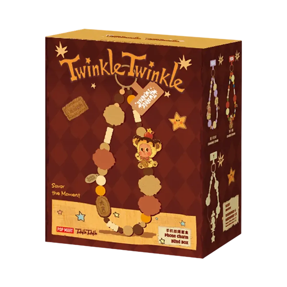 POP MART Twinkle Twinkle Savor the Moment Series-Phone Charm Blind Box [Piece]