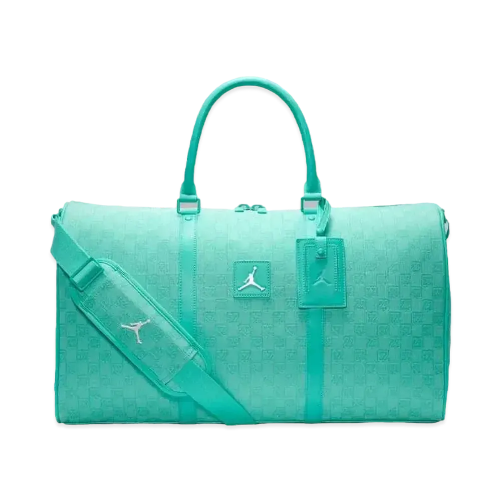 Nike Jordan Brand Monogram Duffle Bag (40L) "Emerald Rise"