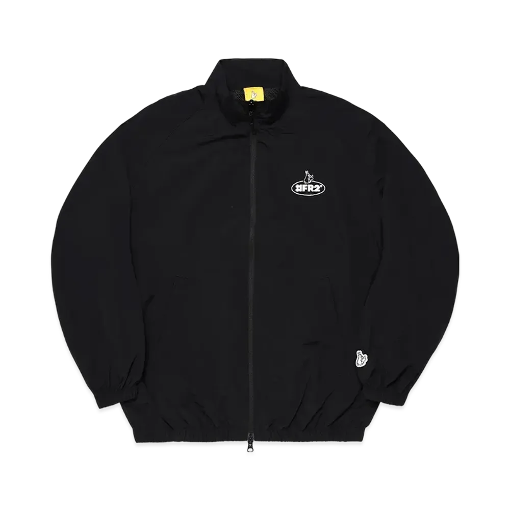 FR2 #FR2 Oval Icon Nylon Training Jacket "Black"