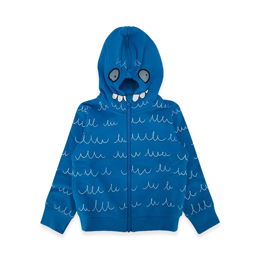 STELLA McCARTNEY Kids Jersey Cardigan "Azzurrobianco"
