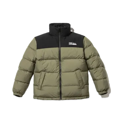 FIRST DOWN REVERSIBLE DOWN JACKET "Khaki/Black"