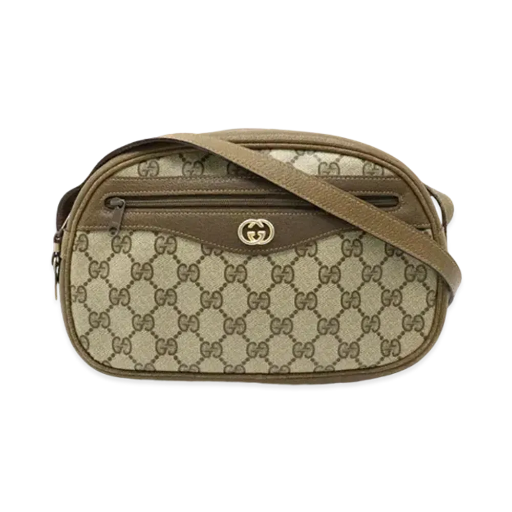 GUCCI Shoulder Bag Old Gucci GG Plus "Brown"