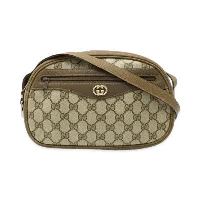 GUCCI Shoulder Bag Old Gucci GG Plus "Brown"