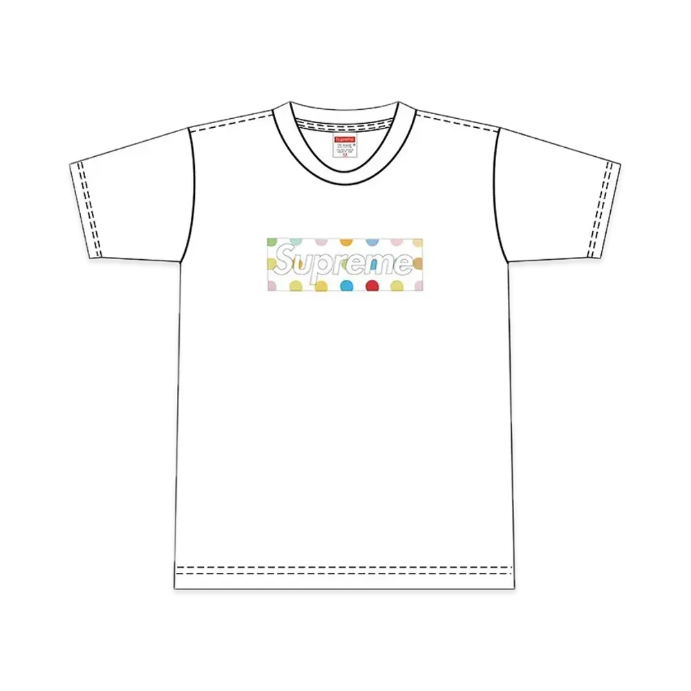Supreme Damien Hirst Box Logo Tee "White"