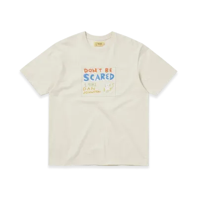 thisisneverthat x Daniel Johnston Scared Tee "Natural"