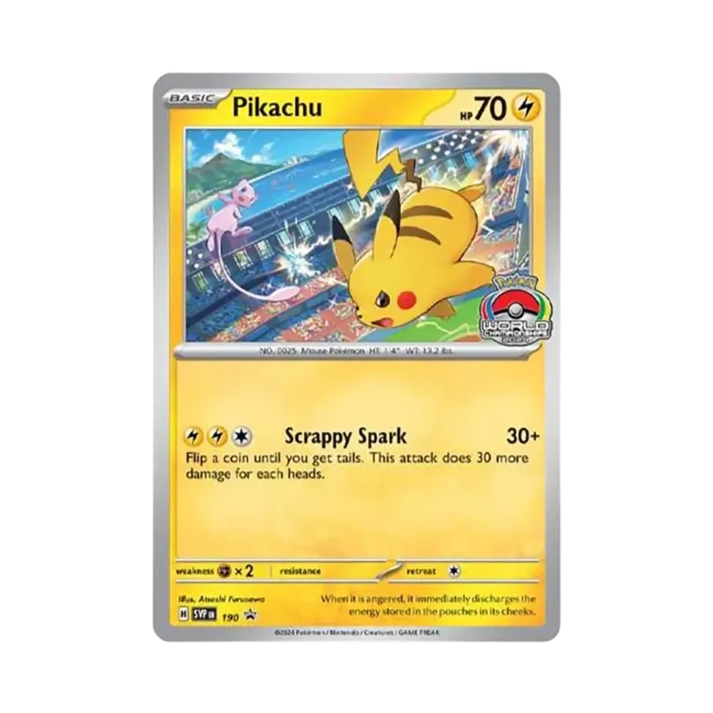 Pikachu P [SVP EN 190] [EN](Promotional Cards "World Championships 2024")