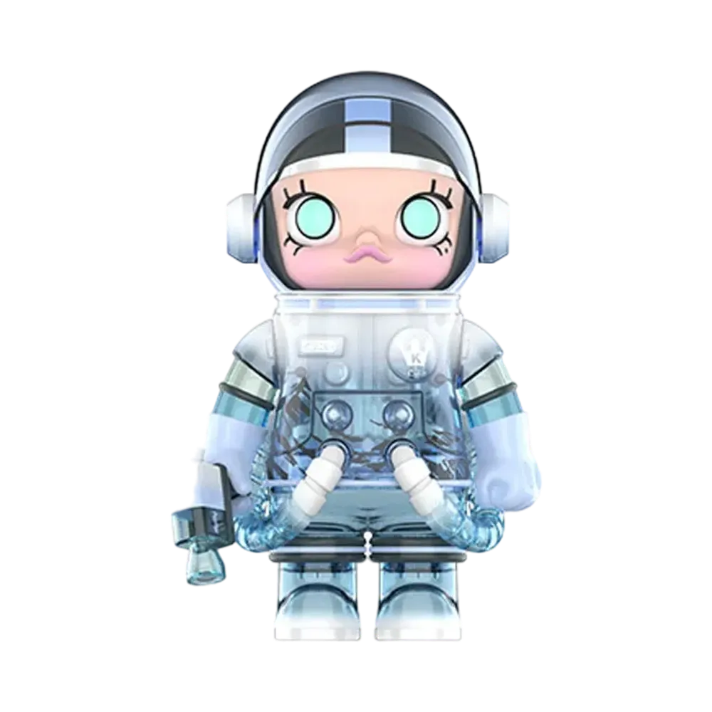 POP MART "MEGA COLLECTIONS" 1000% SPACE MOLLY Glacier
