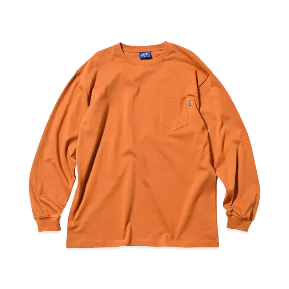Lafayette SOLID POCKET L/S TEE "MUSTARD"