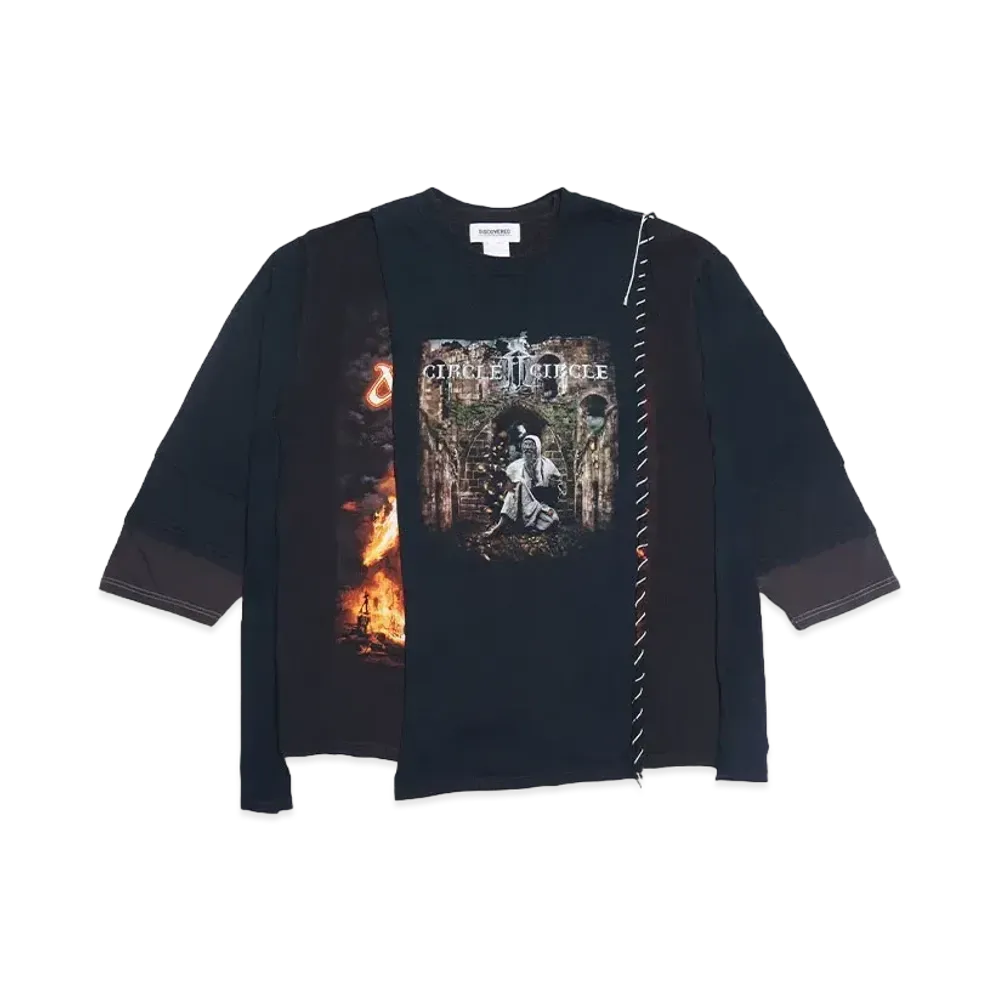 DISCOVERED HYPE DROP EXCLUSIVE I STHICH BAND L/S TEE "BLACK"