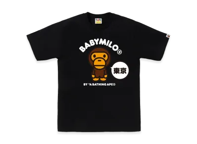 A BATHING APE Tokyo Exclusive Baby Milo Tokyo Tee "Black"