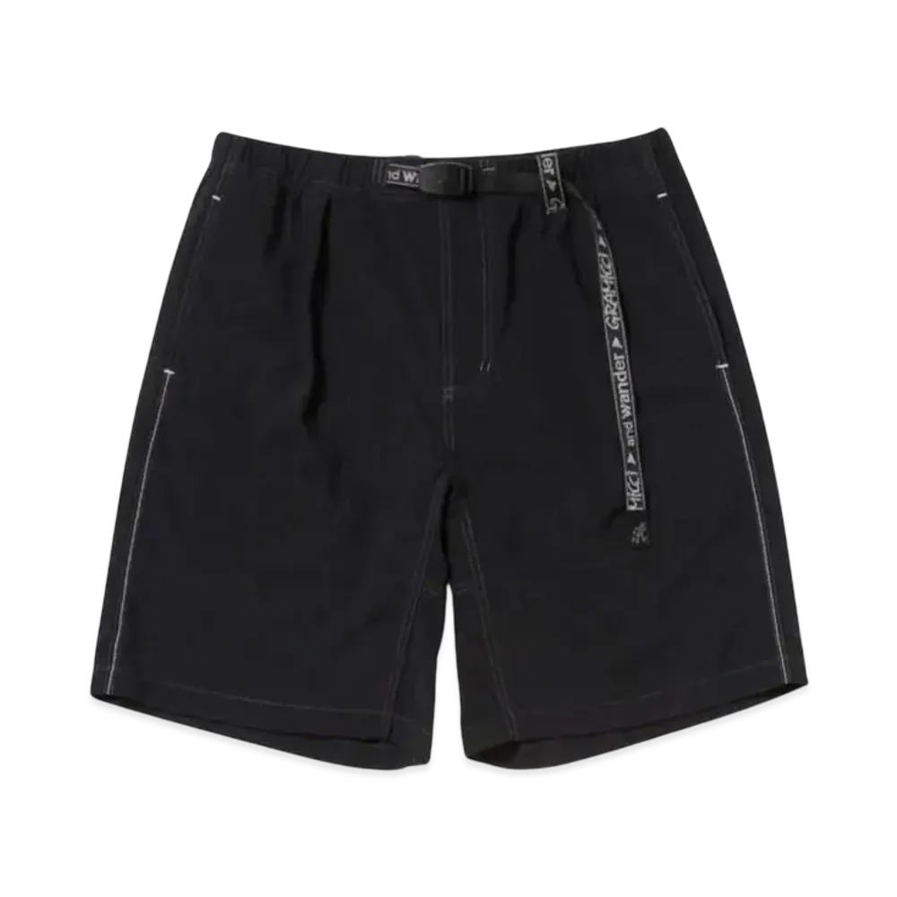 GRAMICCI x and wander Nylon G-Short "Black"