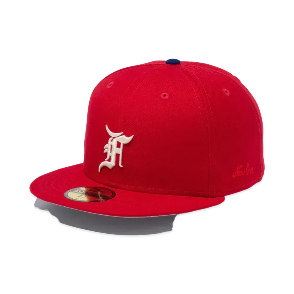 NEW ERA 59Fifty Fear of God Essentials the Classic Collection Philadelphia Phillies "Red/White Gray"