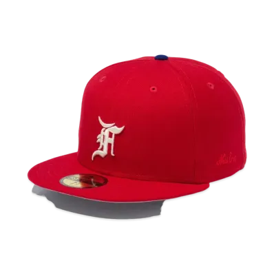 NEW ERA 59Fifty Fear of God Essentials the Classic Collection Philadelphia Phillies "Red/White Gray"