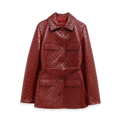 GUCCI Women's Jackets "Bordeaux"