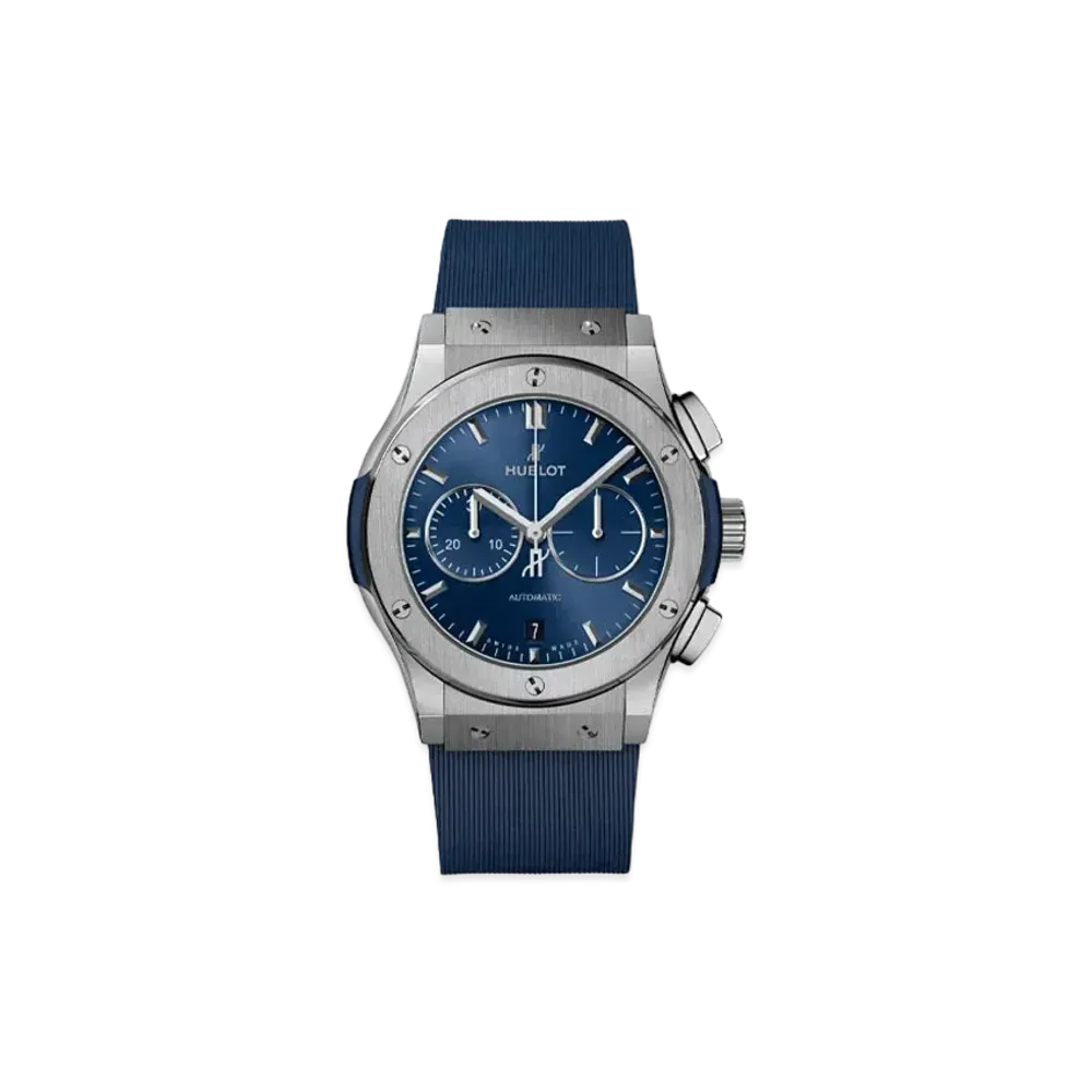 HUBLOT Classic Fusion Chronograph Titanium Blue 42mm
