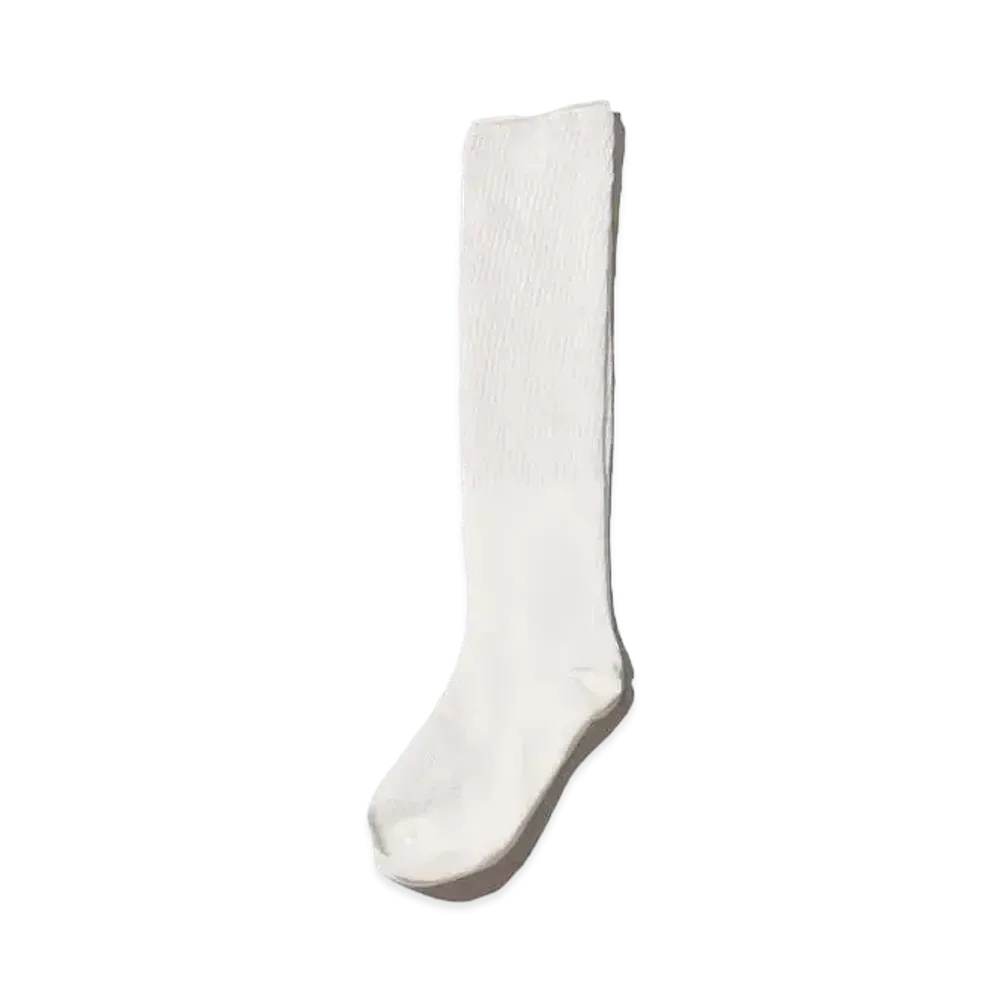 atmos pink Loose Socks "White"