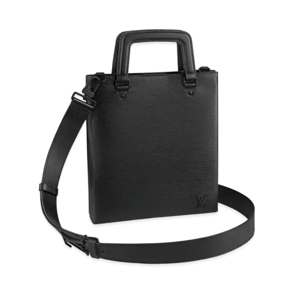 Louis Vuitton Sac Plat Fold Epi "Noir"