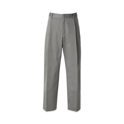 HYSTERIC GLAMOUR 1-Tuck Wide Chino Pants "Top Gray"